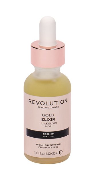 Revolution Pleťové sérum s šípkovým olejem (Revolution Skincare Rosehip Seed Oil-Gold Elixir) 30 ml woman