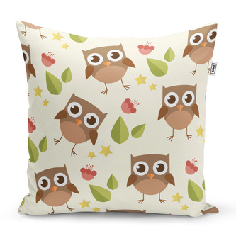 Polštář Sovy: 60x60 cm