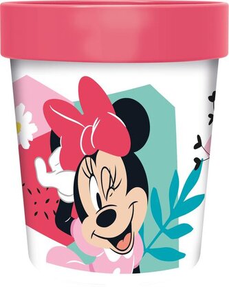KELÍMEK PLASTOVÝ MINNIE S PROTISKL. DNEM 260 ML