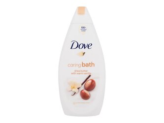 Dove Caring Bath Pěna do koupele Shea Butter With Warm Vanilla 450 ml pro ženy