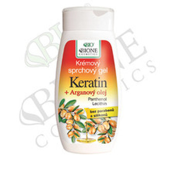 Bione Cosmetics Krémový sprchový gel Arganový olej + Karité 260 ml woman