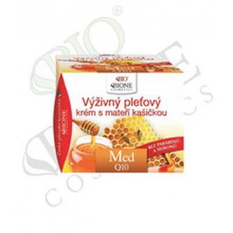 Bione Cosmetics Výživný pleťový krém s mateří kašičkou Med + Q10 51 ml woman