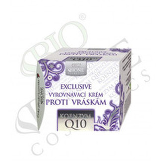 Bione Cosmetics Vyrovnávací krém proti vráskám Exclusive Q10 51 ml woman