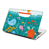 Samolepka na notebook Mořský svět: 29x20 cm