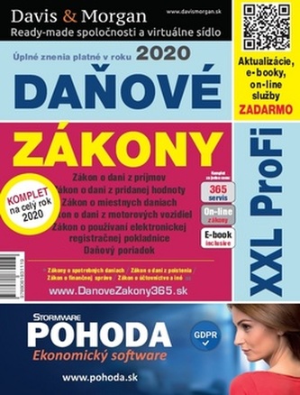 Daňové zákony 2020