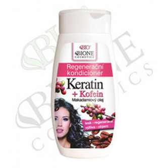 Bione Cosmetics Regenerační kondicionér Keratin + Kofein 260 ml woman