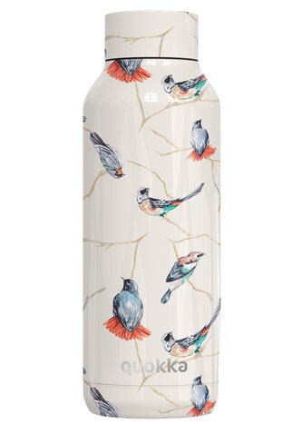 Nerezová termoláhev Solid, 510ml, Quokka, birds