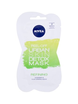 Nivea Slupovací zmatňující maska Urban Skin (Face Peel-Off Mask) Slupovací zmatňující maska Urban Skin (Face Peel-Off Mask) - Objem 2 x 5 ml woman