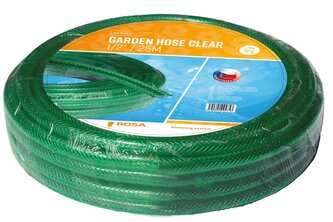 Hadice zahradní ROSA průhledná 1/2" 25m (12/16,5mm 120g/m)