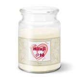 Svíčka Miluji tě srdce: 500 g 