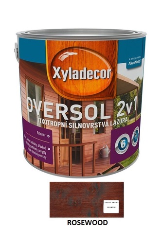 Xyladecor Oversol 2v1 2,5l Rosewood