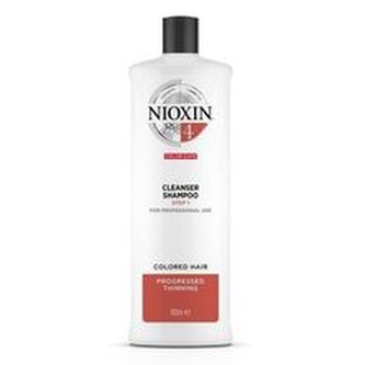 Nioxin Čisticí šampon pro jemné barvené výrazně řídnoucí vlasy System 4 (Shampoo Cleanser System 4) Čisticí šampon pro jemné barvené výrazně řídnoucí vlasy System 4 (Shampoo Cleanser System 4) - Objem 300 ml unisex