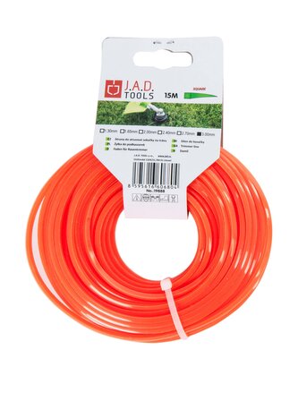 struna čtverc. 3,0mm 15m papír.závěs