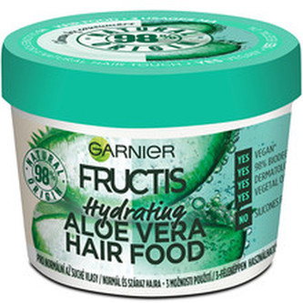Garnier Hydratační maska pro normální až suché vlasy Fructis (Aloe Vera Hair Food) 390 ml woman