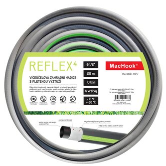 zahradní hadice REFLEX4 1/2" 20m šedo-zelená