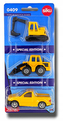 SIKU Blister set - stavební set, 3 ks