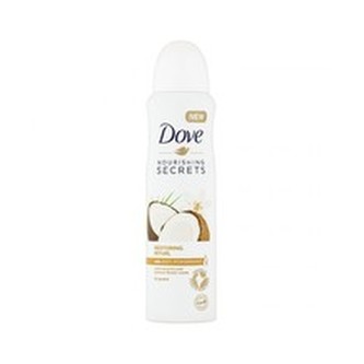 Dove Antiperspirant ve spreji kokos a květ jasmínu (Coconut and Jasmine Flower Antiperspirant) 150 ml woman