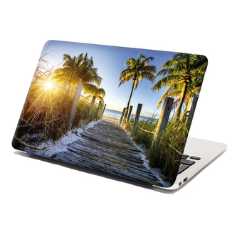 Samolepka na notebook Cestička na pláž: 29x20 cm