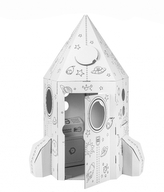 Kartonová vesmírná raketa, střední