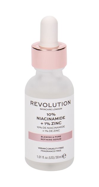 Revolution Sérum na rozšířené póry se zinkem (Blemish and Pore Refining Serum) 30 ml woman