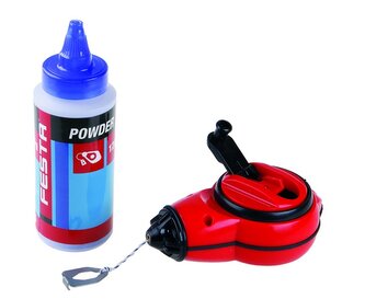 Sada šňůra značkovací "brnkačka" rychlonavíjecí FESTA ABS 30m, pudr 180g