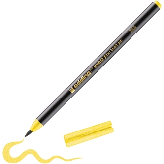 Štětcový popisovač EDDING 1340, třpytivě žlutý
