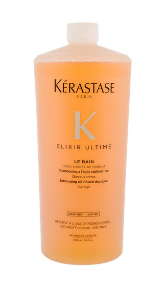 Kérastase Zkrášlující šampon Elixir Ultime (Sublime Cleansing Oil Shampoo) Zkrášlující šampon Elixir Ultime (Sublime Cleansing Oil Shampoo) - Objem 1000 ml woman