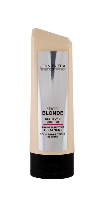 John Frieda Regenerační balzám pro blond a melírované vlasy Sheer Blonde Brilliantly Brighter (Blond Perfecting Treatment) 120 ml woman