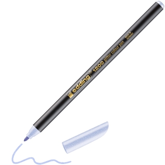 Fixy EDDING 1200, třpytivě pastel. fialové