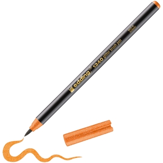 Štětcový popisovač EDDING 1340, třpytivě oranžový