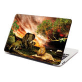 Samolepka na notebook Zvířata ze Sahary: 38x26 cm