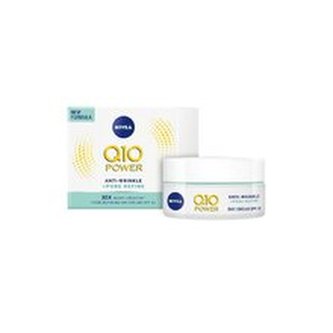 Nivea Denní krém proti vráskám + čištění pórů Q10 Plus SPF 15 (Anti Wrinkle Day Cream SPF 15) 50 ml woman