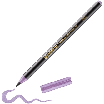 Štětcový popisovač EDDING 1340, třpytivě fialový