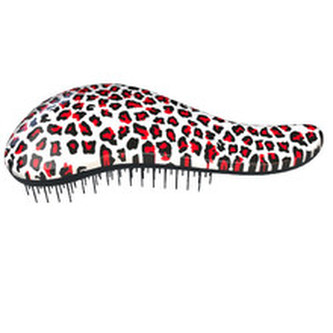 Dtangler Kartáč na vlasy s rukojetí Kartáč na vlasy s rukojetí - Varianta Leopard Pink woman