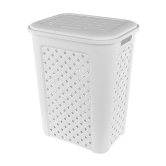 KOŠ NA PRÁDLO ARIANNA 50.7L COL BÍLÝ (8105408)