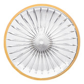 VENUS GOLD TALÍŘ SE ZLATÝM LEMEM 25.0CM