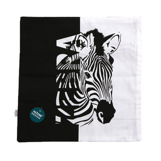 DEKORATIVNÍ POVLAK NA POLŠTÁŘ 40X40CM DIVOKÁ ZVÍŘATA DEKORACE ZEBRA