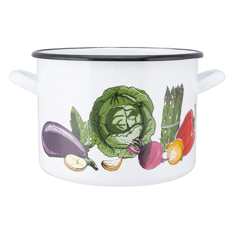 HRNEC ROVNÝ 5.8L PRŮM.22CM VÝŠKA.16CM ZELENINA