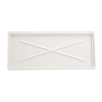 BÍLÝ ŠIROKÉ TVRZENÝ ZÁSOBNÍK 50X22.5CM (PRO SUŠIČKY 50CM)