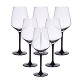 RUBIN BLACK SET 6 SKLENIC ČERVENÉHO VÍNA 370ML