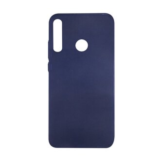 SILK MATT CASE Huawei P40 Lite E - tmavě modrá