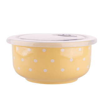 MISKA NBC 550ML S HERMETICKÝM VÍKEM VANILKOVÁ