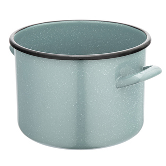 SMALTOVANÝ HRNEC 7.5L 24CM ŠALVĚJOVÝ