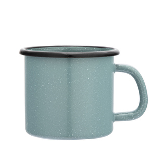 SMALTOVANÝ HRNEK 450ML 9CM ŠALVĚJOVÝ