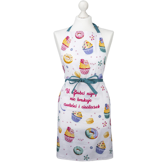 KUCHYŇSKÁ ZÁSTĚRA 70X80CM 100% BAVLNA