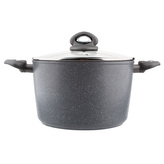 HRNEC S POKLIČKOU 26CM 7.5 L VALDINOX ROCK