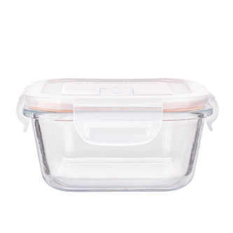 NOBLE TEPELNĚ ODOLNÝ KONTEJNER S ČTVERCOVÝM VÍKEM 0.45L 14X14X6.5CM