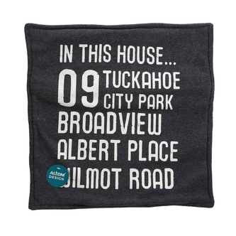 DEKORATIVNÍ POVLAK NA POLŠTÁŘ 40X40CM BOSTON POPIEL