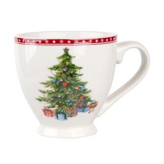 ŠŤASTNÝ STROM FILIŽANKA JUMBO S PODNOŽKOU NBC 350ML DEK. C