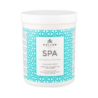 Kallos Masážní tělový krém s kokosovým olejem SPA (Massage Cream) Masážní tělový krém s kokosovým olejem SPA (Massage Cream) - Objem 1000 ml woman